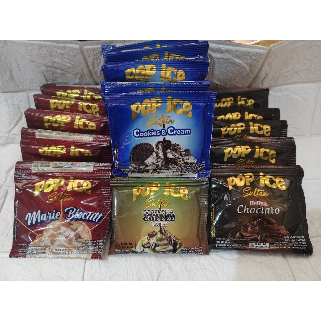 

Pop Ice Sultan isi 10 pcs