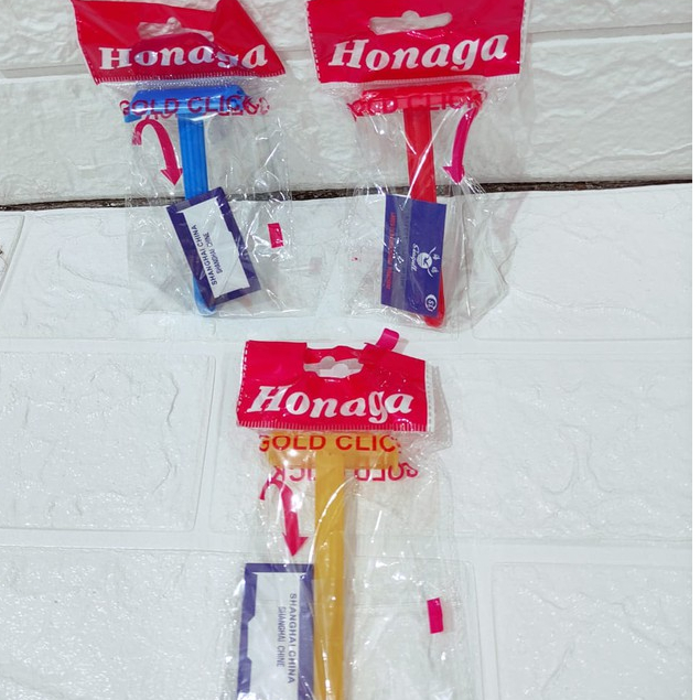 ALAT CUKURAN PLASTIK HONAGA / ALAT CUKUR JENGGOT DAN KUMIS 0073
