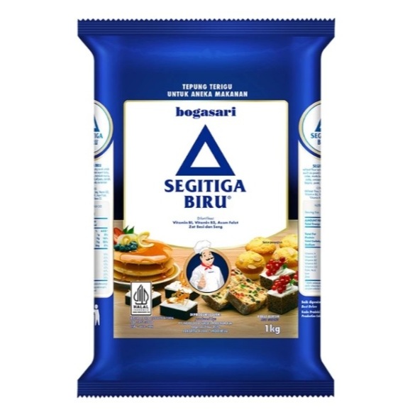 

Tepung Terigu Segitiga Biru 1 Kg