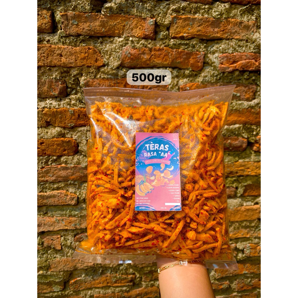 

Basreng viral pedas daun jeruk / basreng pedas bumbu melimpah / basreng chili oil pedas daun jeruk