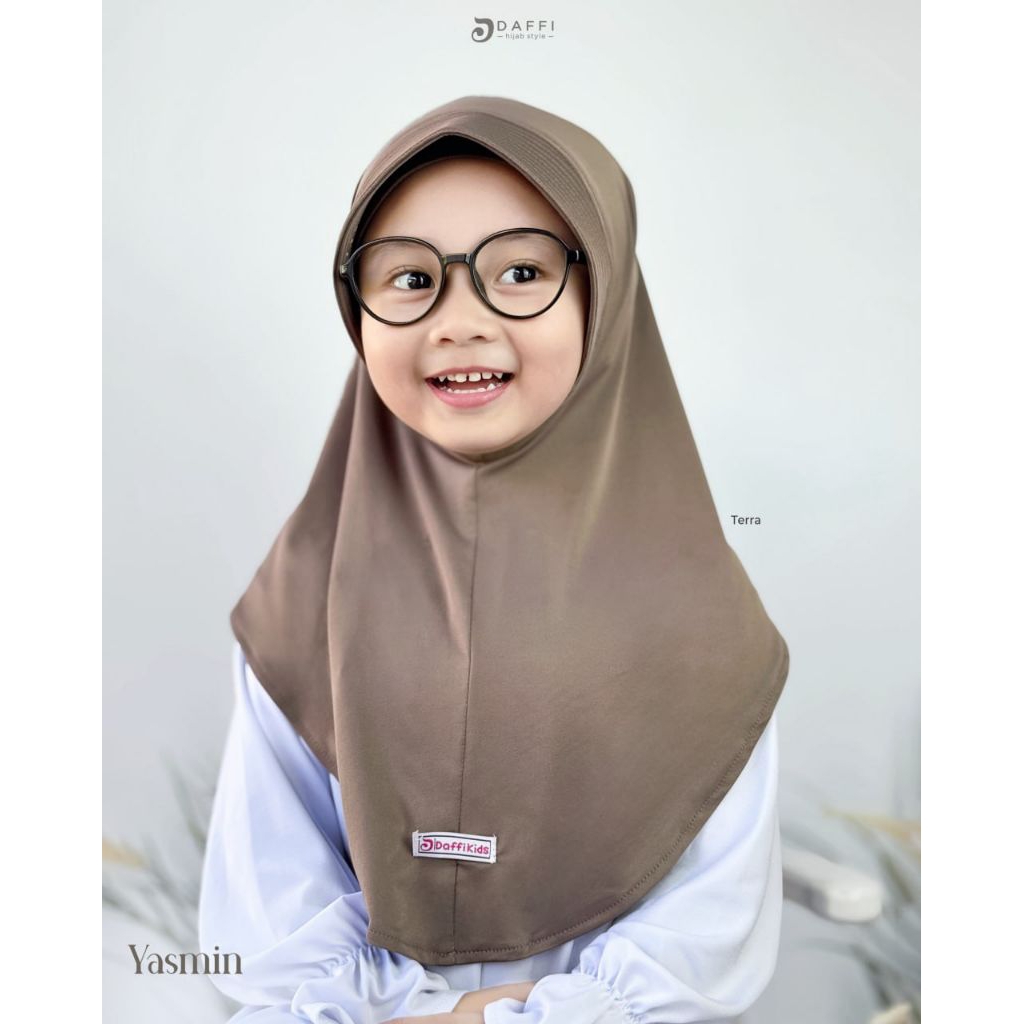 Daffi Hijab | Yasmin Xs - Jersey xable - Hijab instan anak kekinian