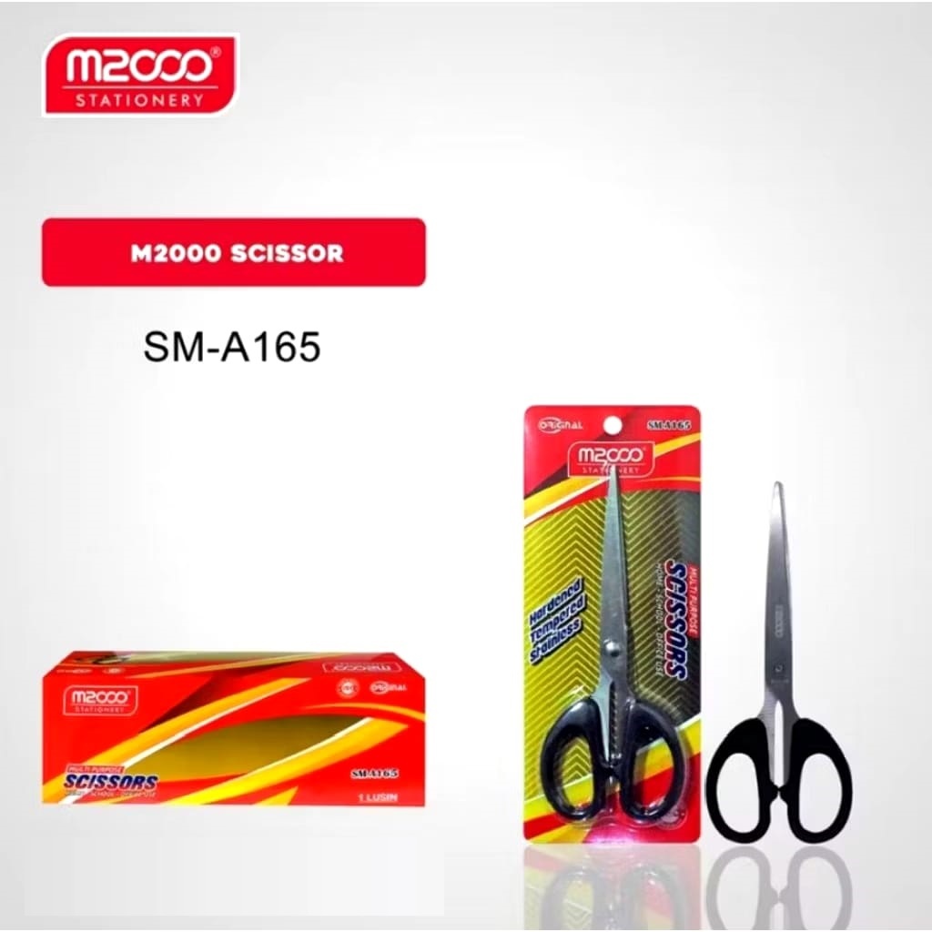 

Gunting tajam murah Merk EMIDIO dengan gagang karet