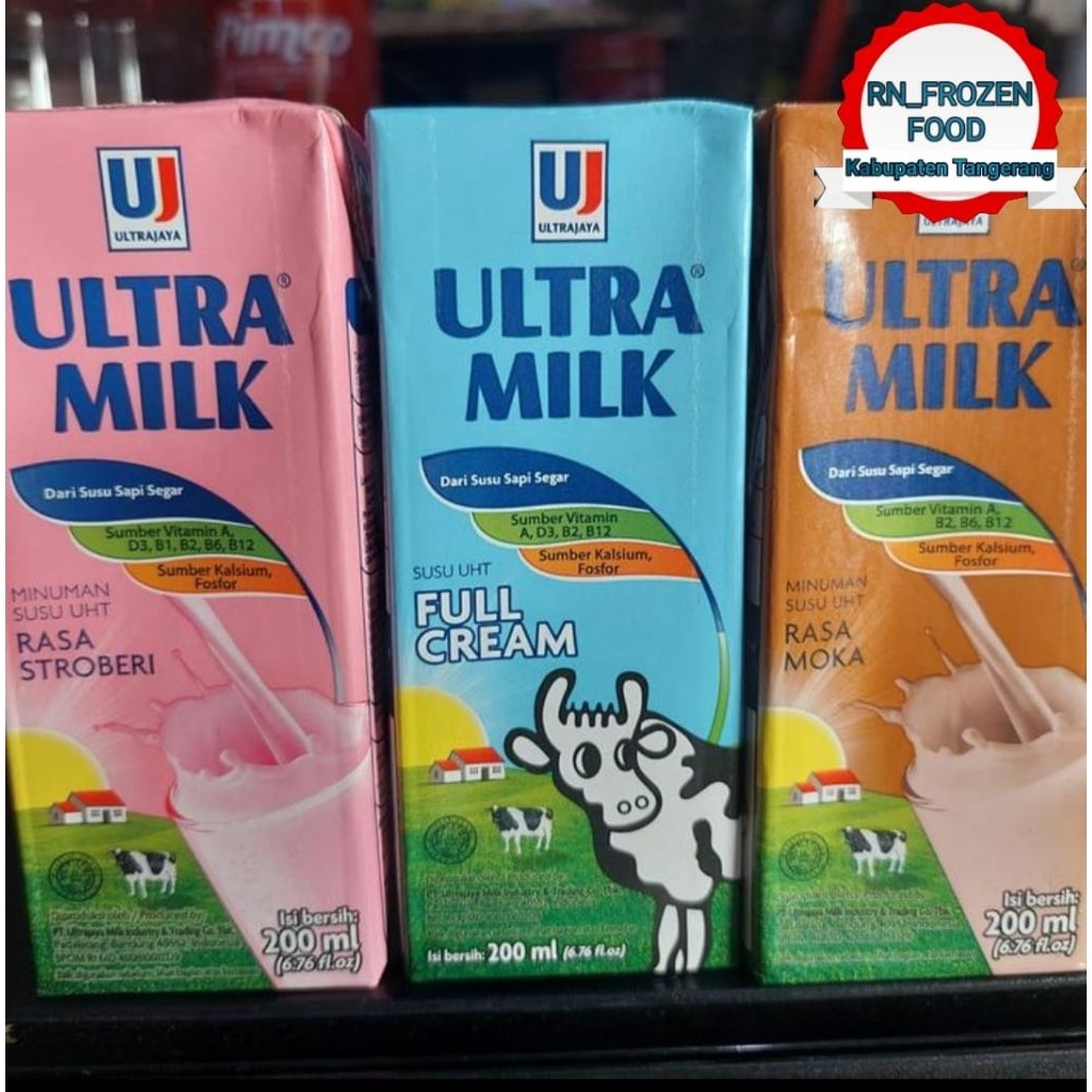 

SUSU ULTRA 200ML ORDER PER 1 KOTAK