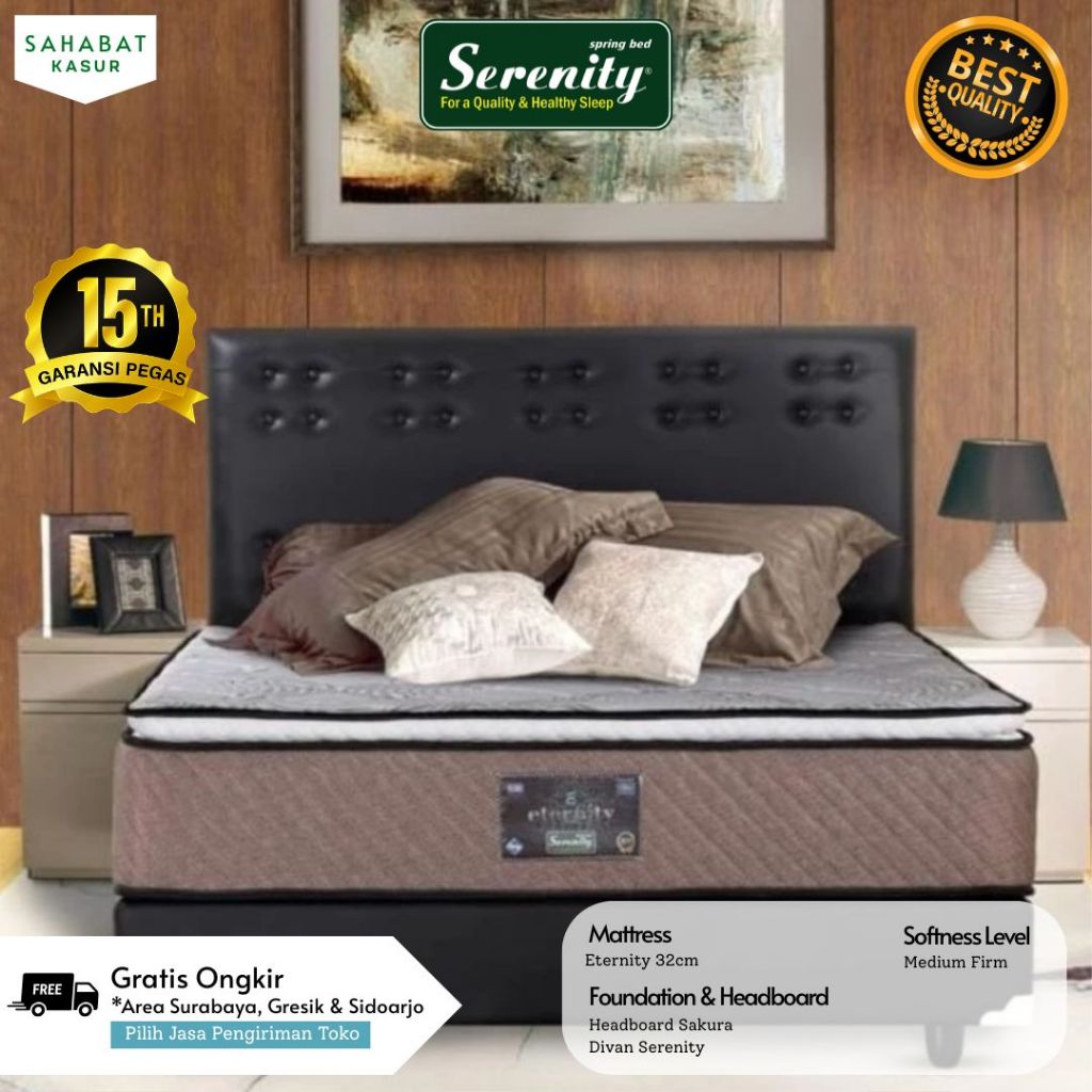 KASUR SERENITY ETERNITY by ELITE SPRINGBED | Kasur Serenity Elite | Kasur Springbed Serenity