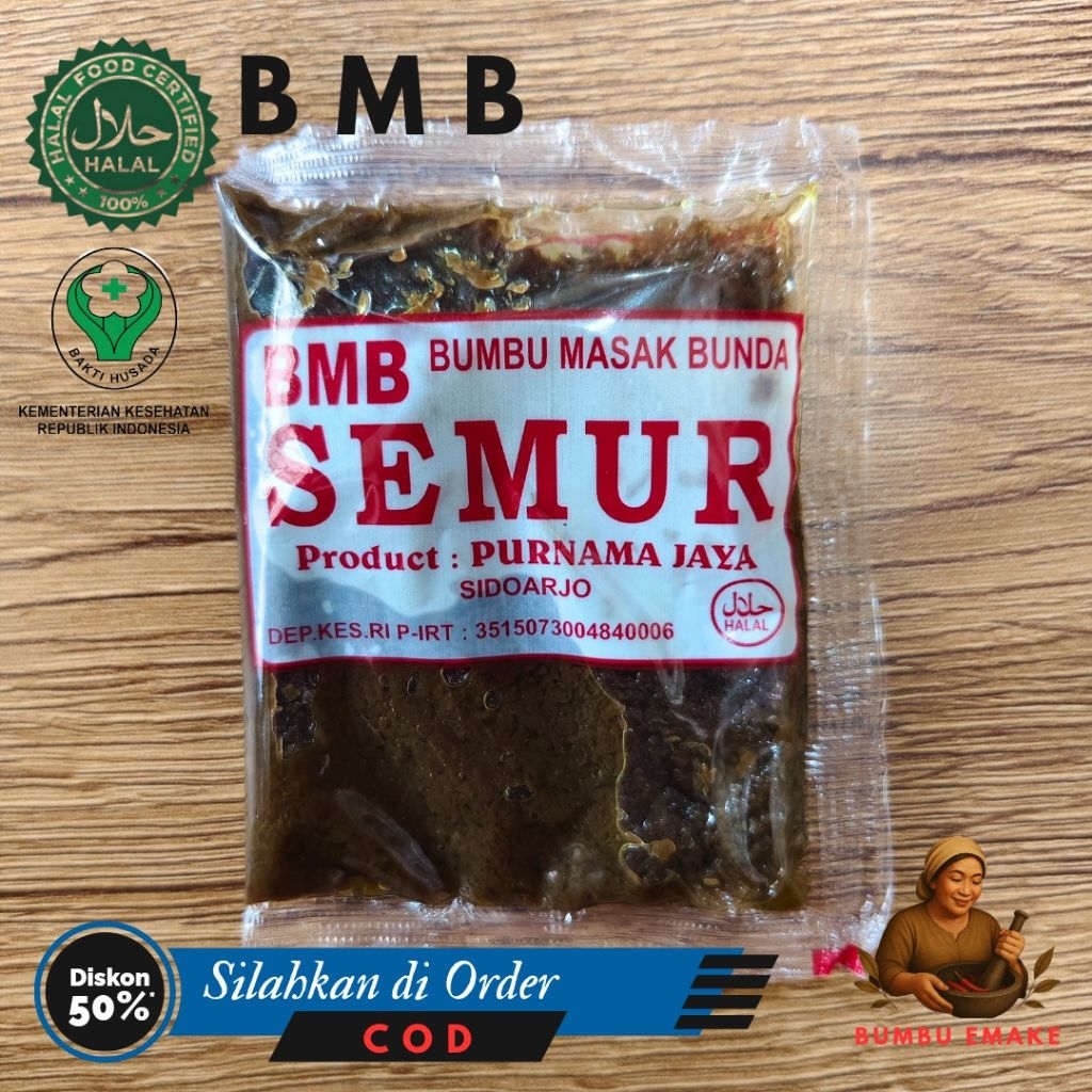 

BMB - Bumbu SEMUR - Bumbu Masak Bunda