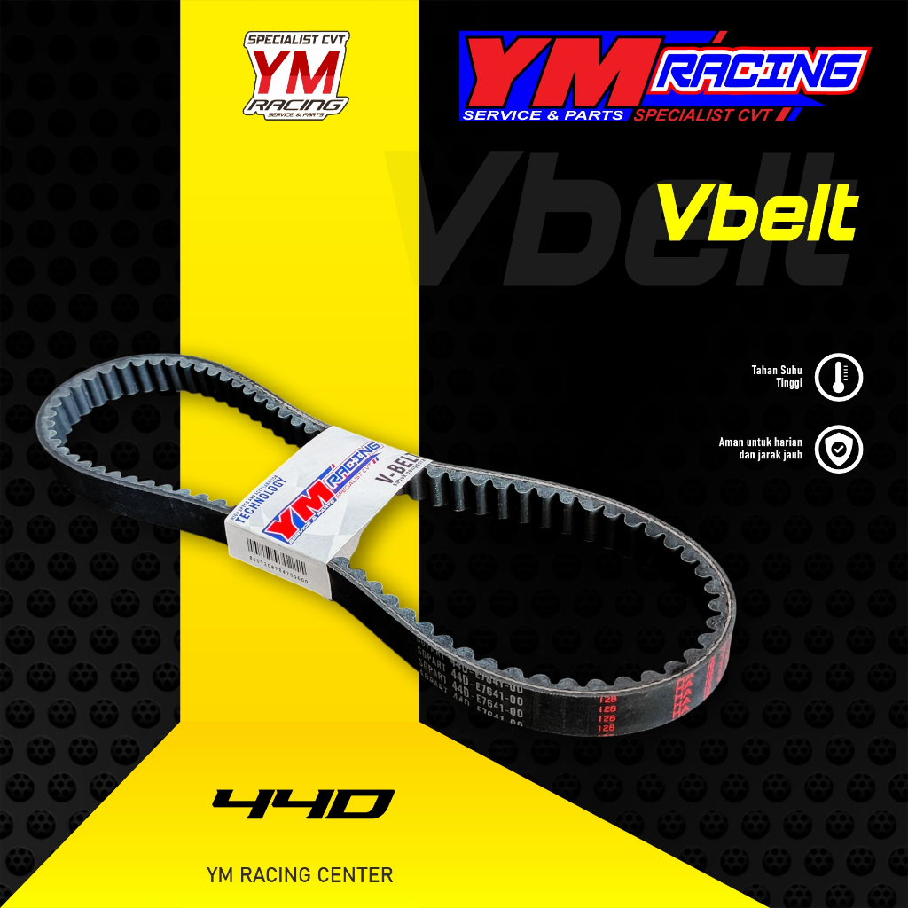 VBELT XEON KARBU / VANBELT YAMAHA XEON RC [ VAN BELT XEON GT ( 44D ) VBELT YM RACING