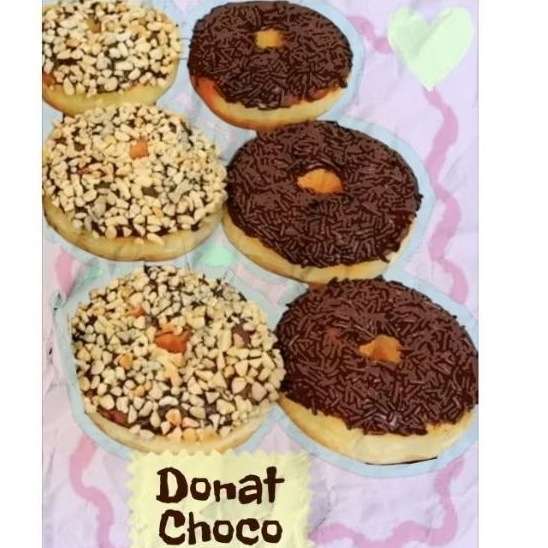 

Donat choco 1 box 6 pcs