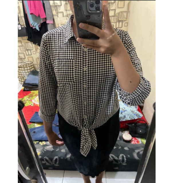 preloved kemeja ikat