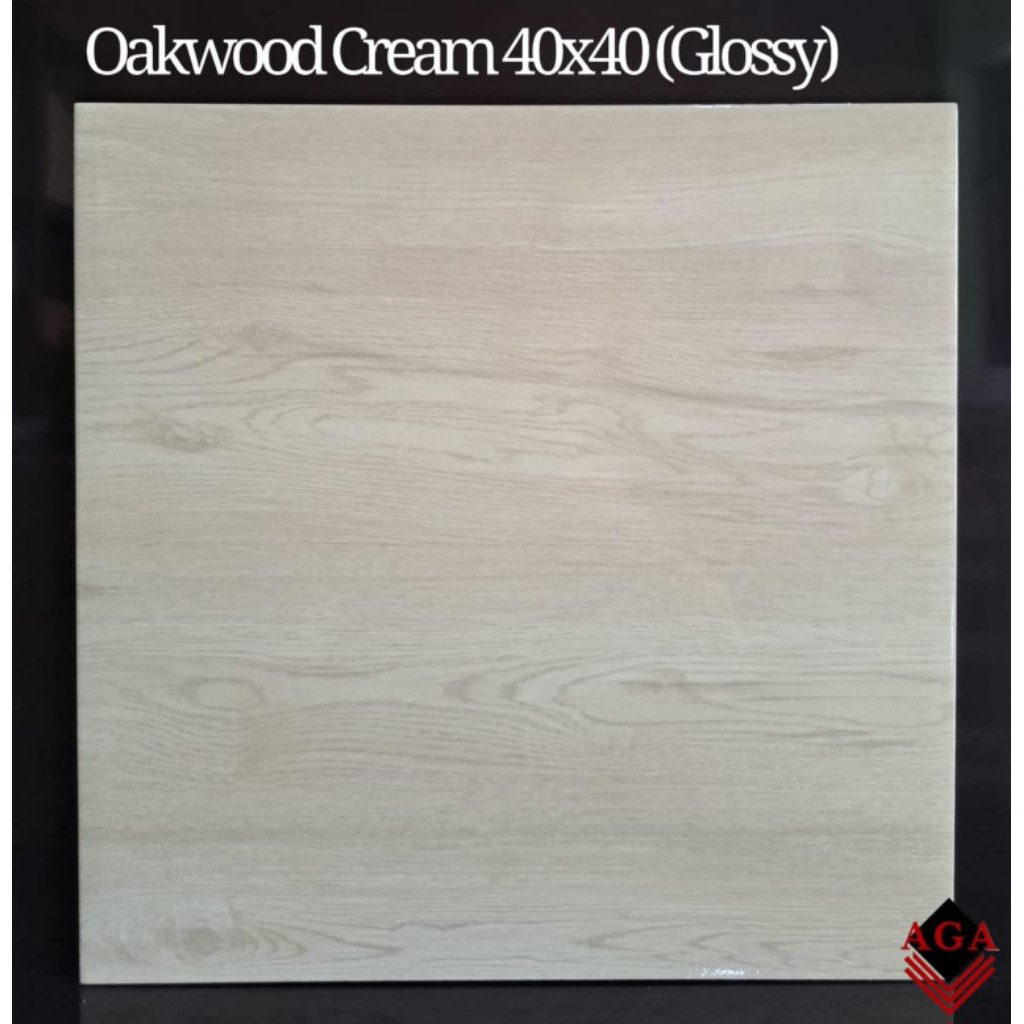 KERAMIK LANTAI 40x40 OAKWOOD (GLOSSY)