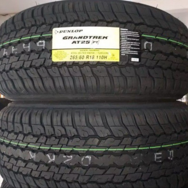 Ban Dunlop 265/60R18 grandtrek at25 ( PT ) new fortuner vrz pajero sports dakkar