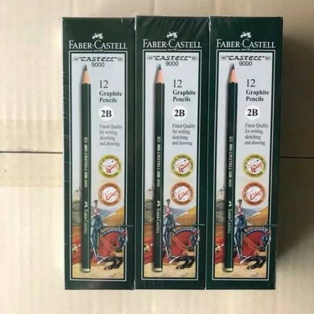 

1pcs PENSIL 2B FABER CASTELL