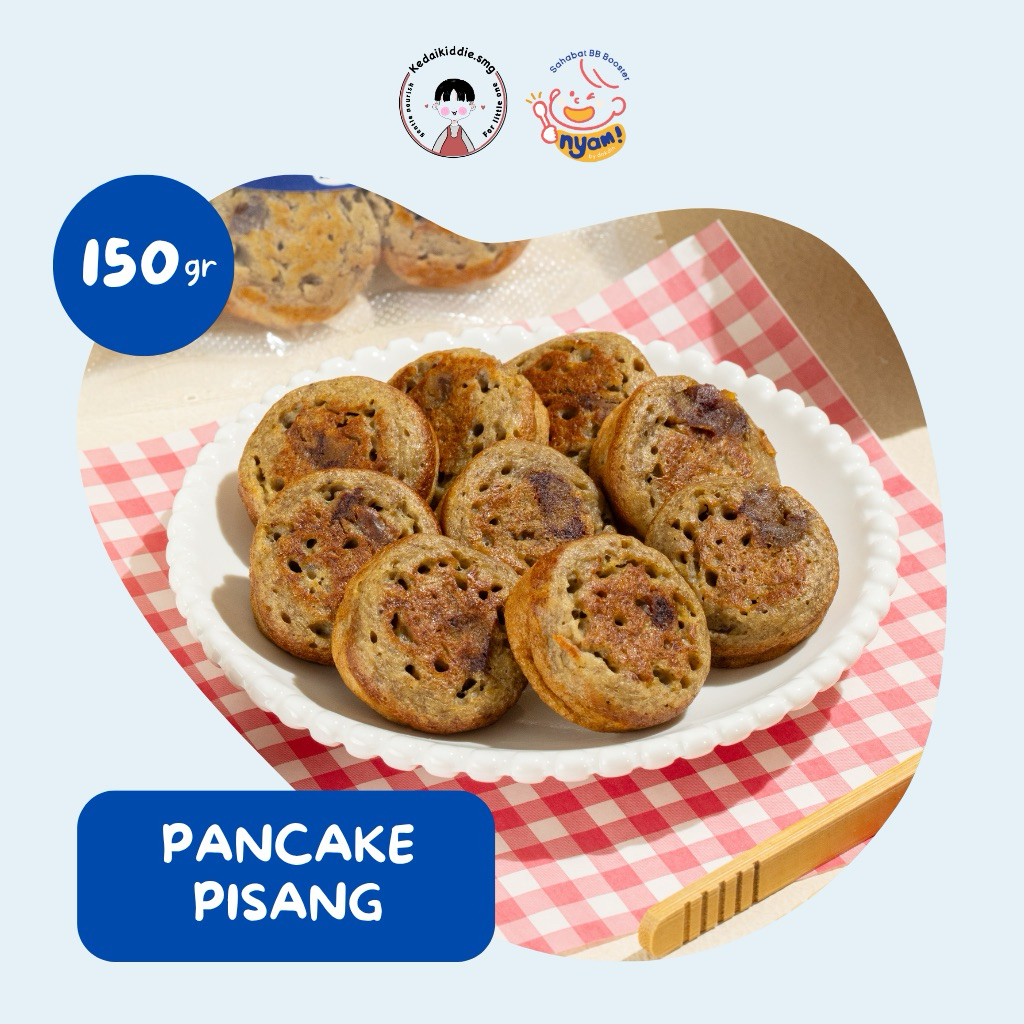 

Nyams! - Pancake Pisang (150gr) tinggal hangatkan untuk cemilan
