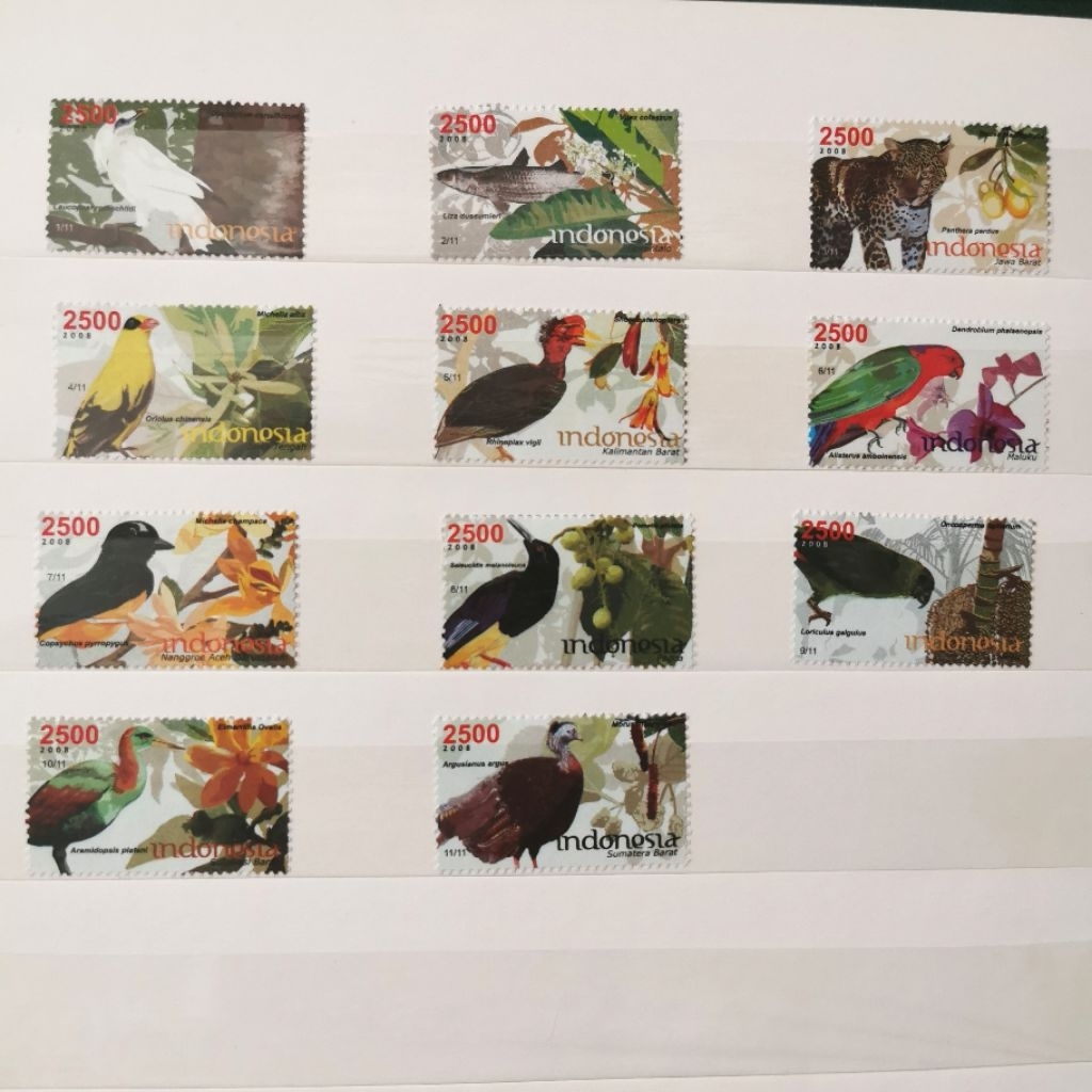 

Perangko Seri Puspa dan Satwa Identitas Provinsi 2008