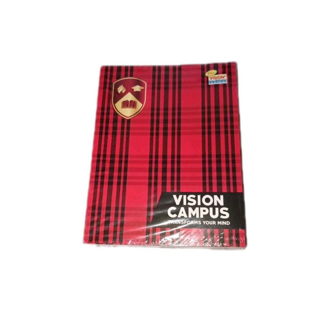 

buku vision satu pack isi 10 terdiri dari 38 hal warna merah