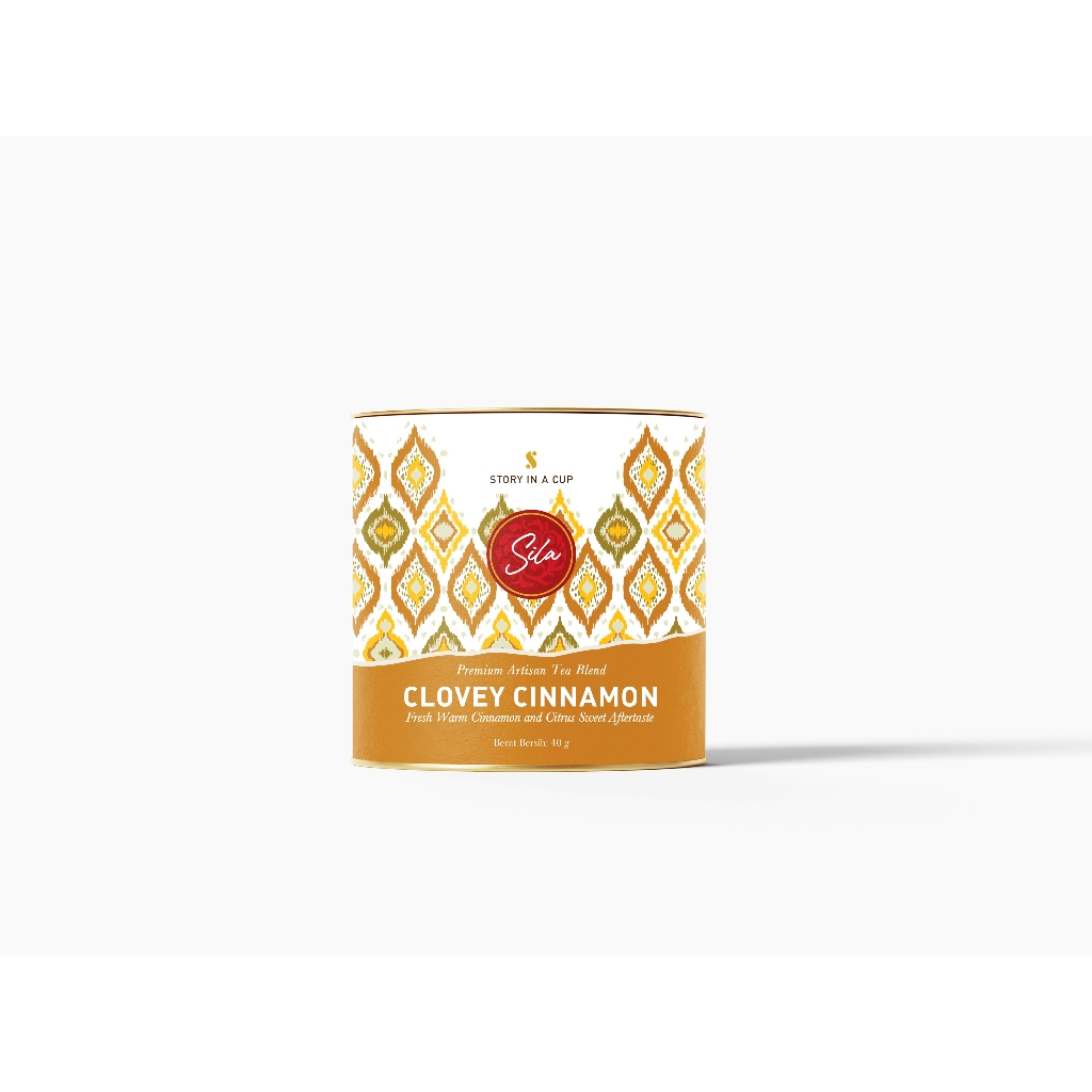 

Sila - Clovey Cinnamon - Daily Gourmet - Premium Artisan Blend - Canister Mini - Black Tea