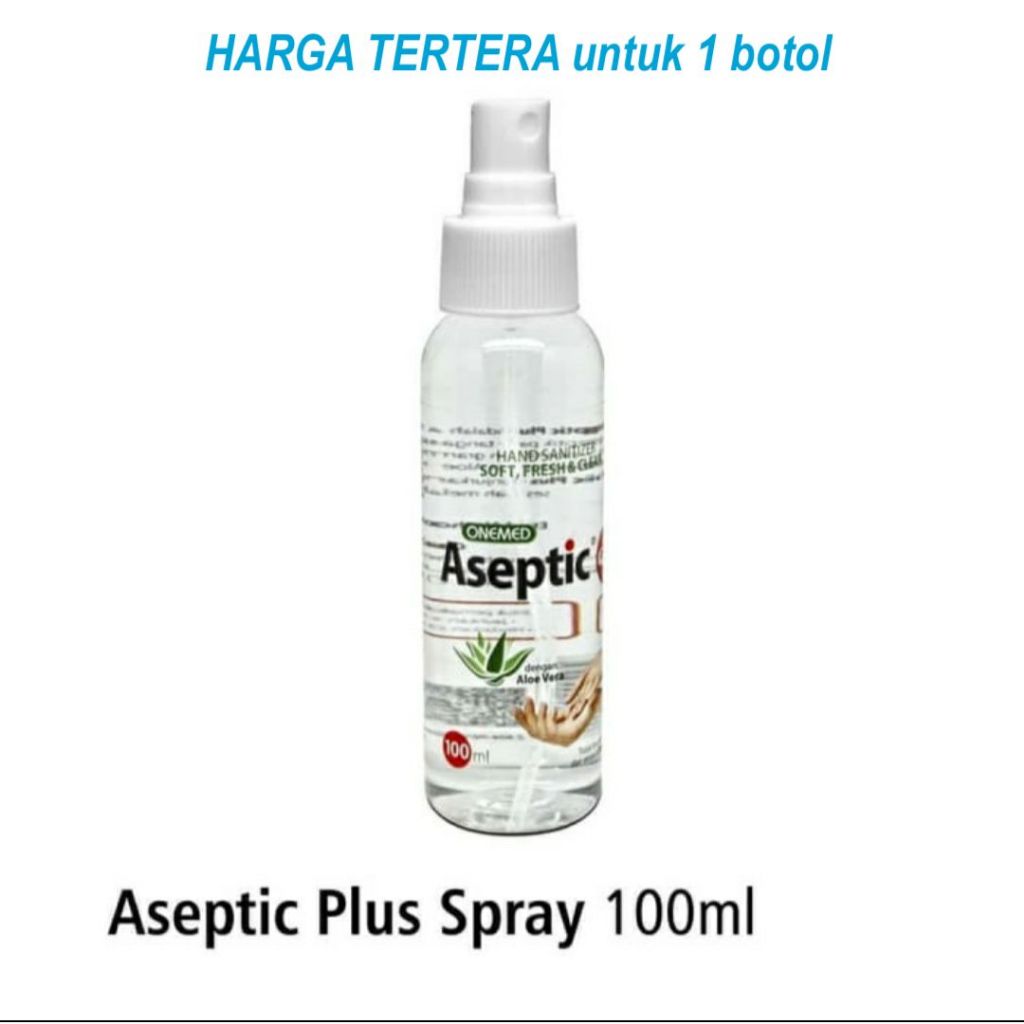 Aseptic Plus Spray Hand Sanitizer 100 ml Onemed