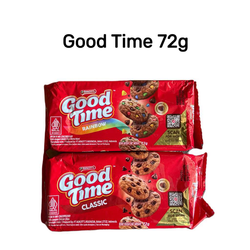 

GOOD TIME COOKIES 72gr