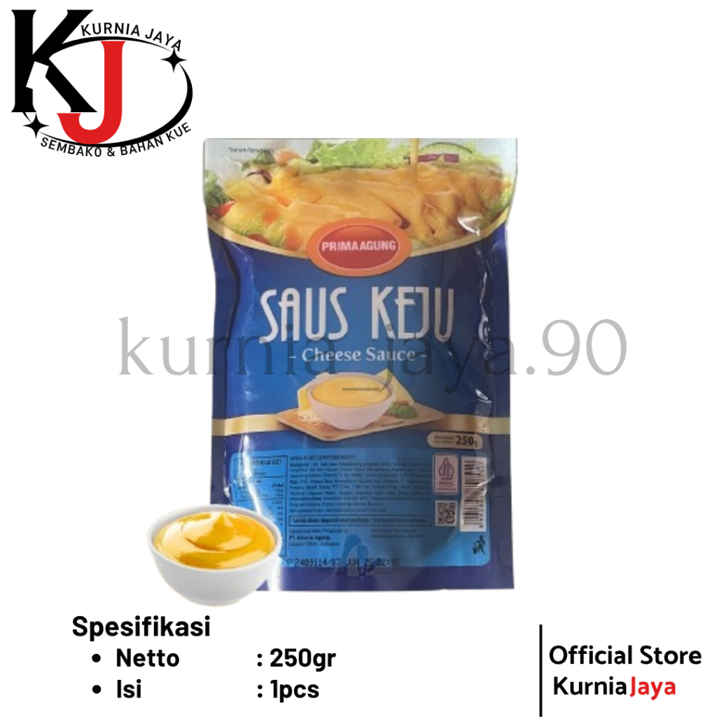 

[ PRIMAAGUNG ] Saus Keju 250gr