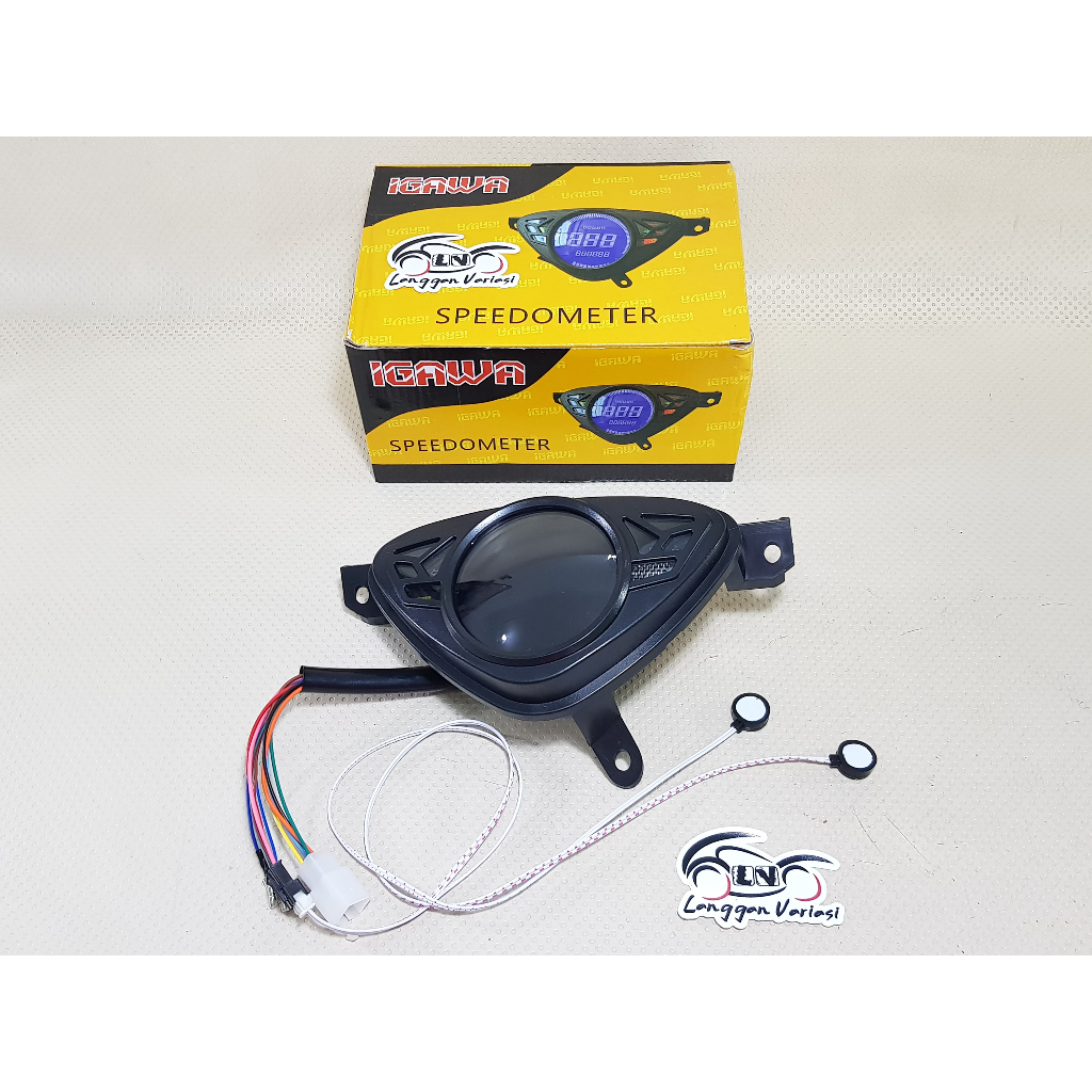 KM Kilometer Odometer Gauge Spedo Speedometer Digital Motor Mio Sporty