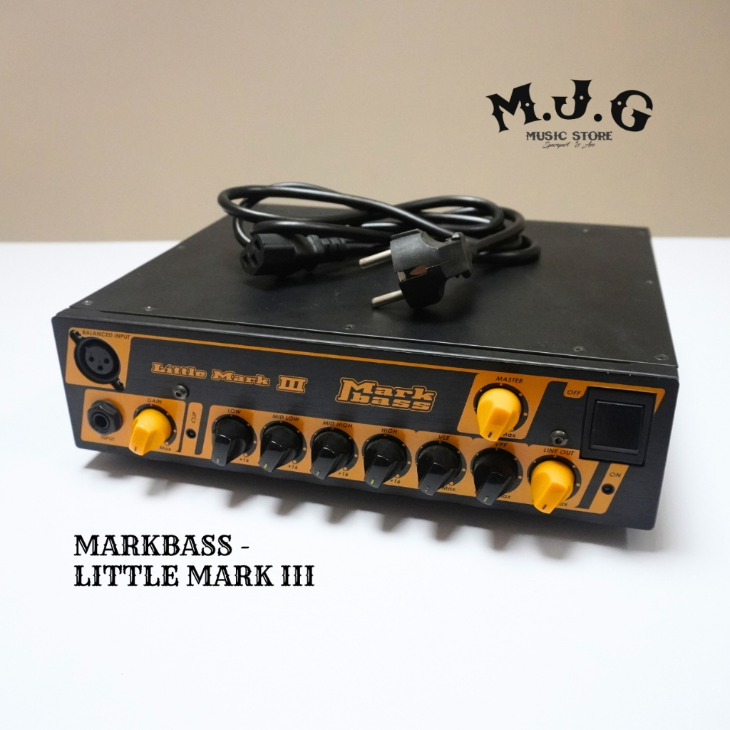 preamp head amp bass markbass little mark III high quality low sound