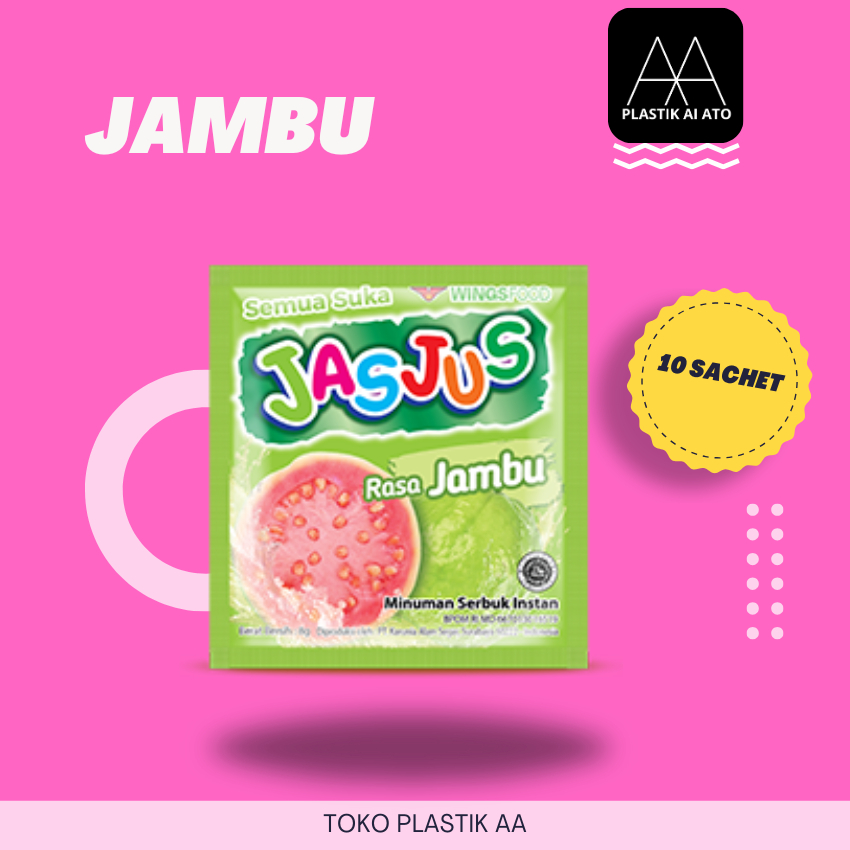 

Harga Grosir Jasjus Rasa Jambu 7gr x 10 sachet / saset