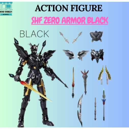 Ultraman Trigger Multi SHF Ultra Action Figure SHF Zero Armor Black Ultraman Z Delta Guts Spark Circ