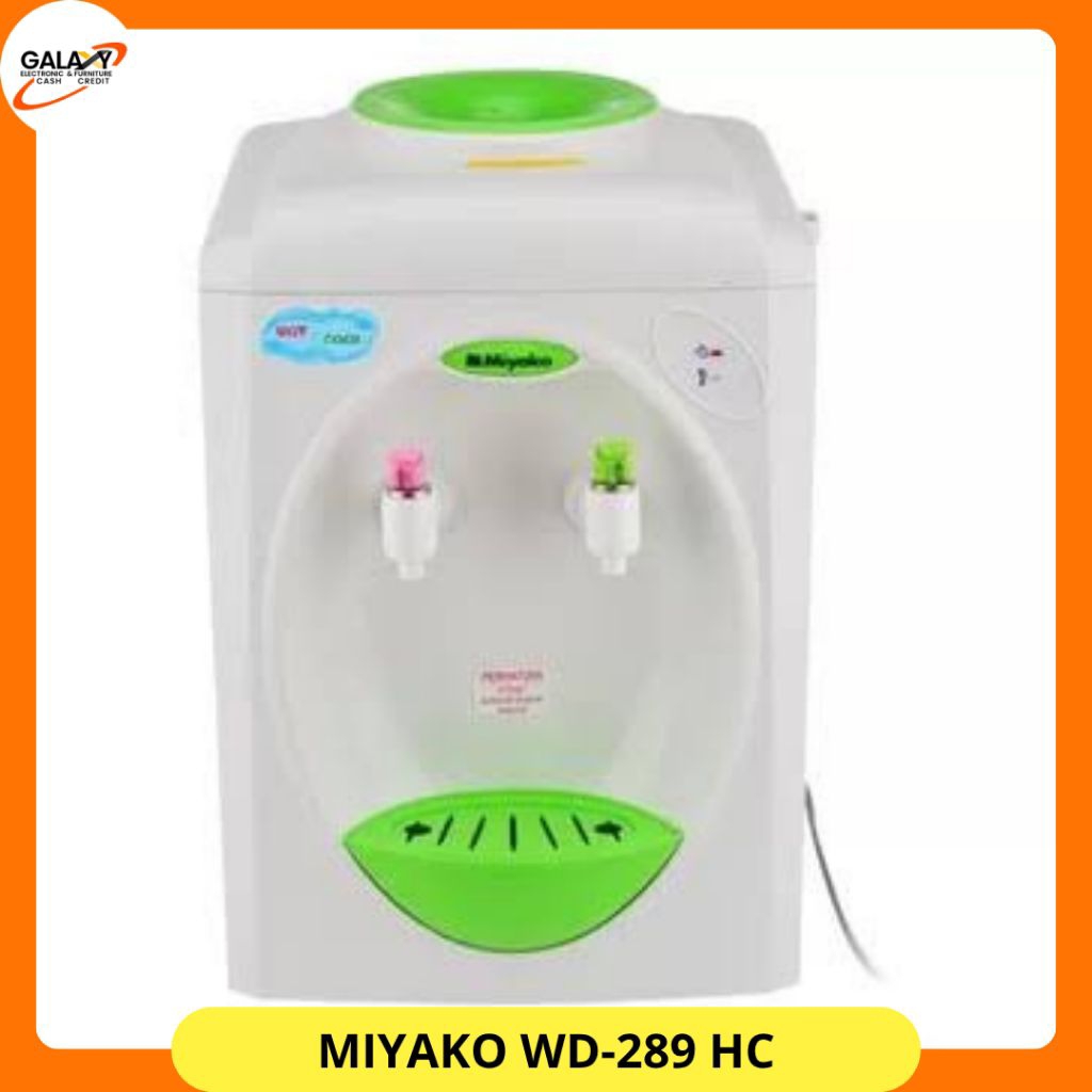 MIYAKO Dispenser Miyako WD-289 HC Dispenser Galon Atas Hot & Cool Panas Dingin