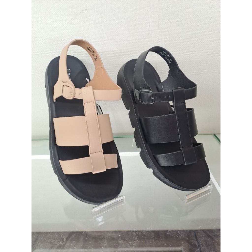 sandal gunung wanita nevada bahan karet super simple