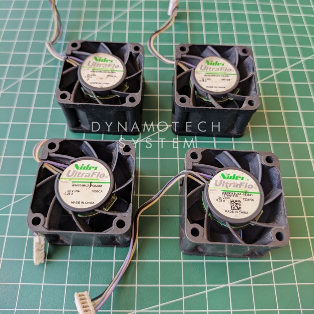 Kipas Fan Nidec UltraFlo 24V DC 0.25A – Industrial Cooling Fan