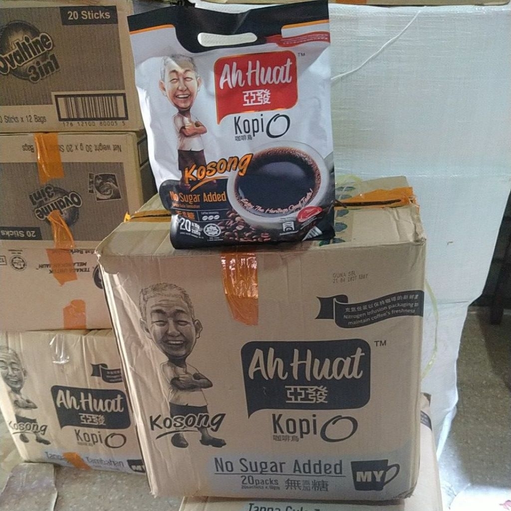 

Ah Huat kosong kopi O ORI Malaysia/dus