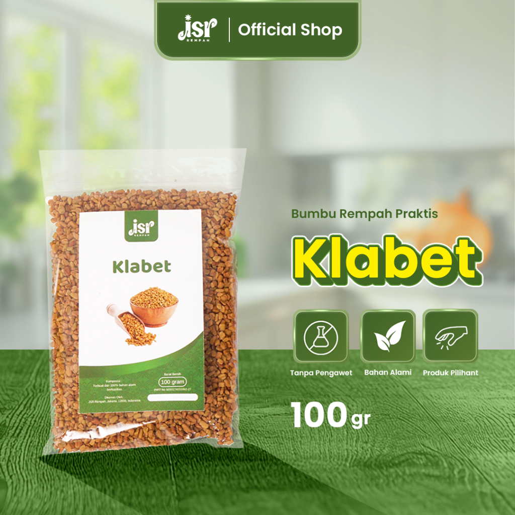 

Jsr Rempah Klabet Alba Hulbah Fenugreek 100 Gram