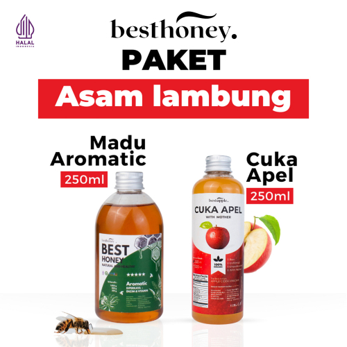 

Paket Bundling Diet Sehat - Paket Asam Lambung - Cuka Apel 250 ML dan Madu Multiflora Aromatic