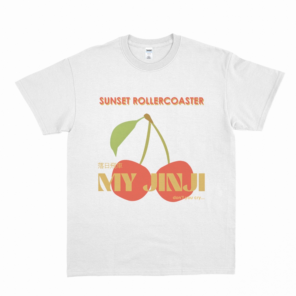 KAOS BAND SUNSET ROLLERCOASTER - MY JINJI / T-SHIRT BAND