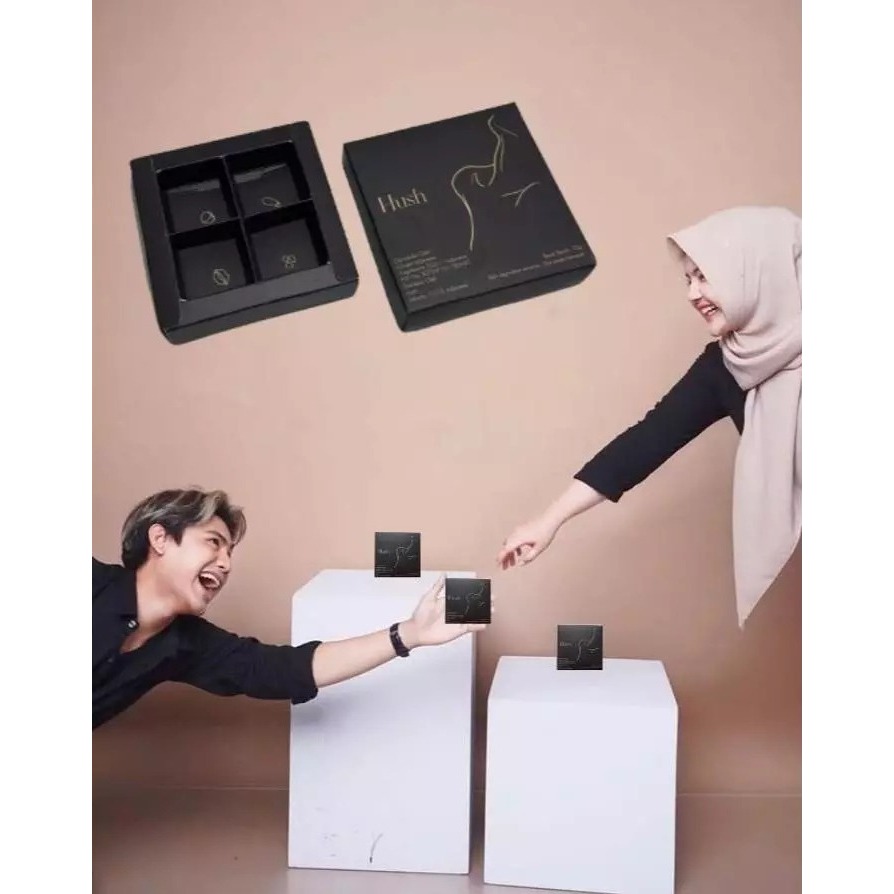 

HUSH Chocolate Dark Chocolate untuk Pasutri / HUSH Chocolate 1 box isi 4pcs Penambah Gairah Hubungan Intim Bersama Pasangan