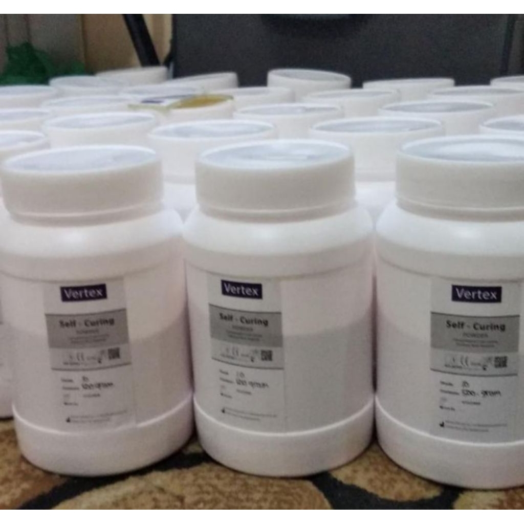 Powder Self Curing Vertex 1050 gram (gigi)