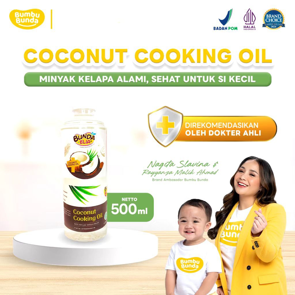 

BUMBU BUNDA ELIA COCONUT COOKING OIL 500ML