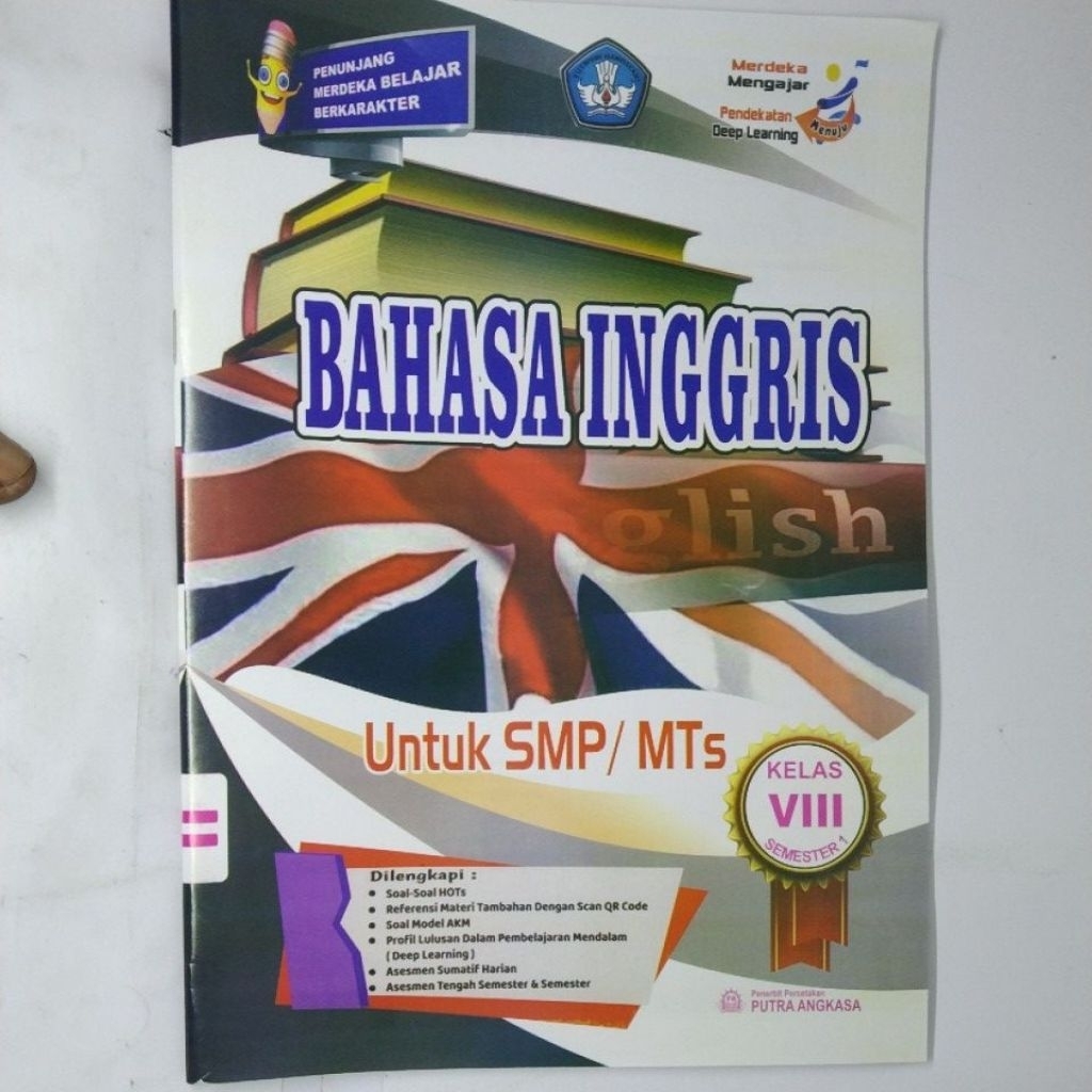 LKS SMP MTS BAHASA INGGRIS KELAS 8 SEMESTER 1 KURIKULUM MERDEKA DEEP LEARNING