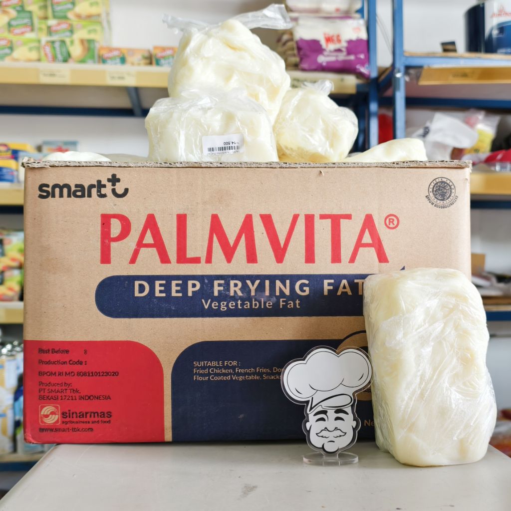 

Minyak Padat Palmvita / Fryingfat Palmvita / Minyak Beku Palmvita 500Gr