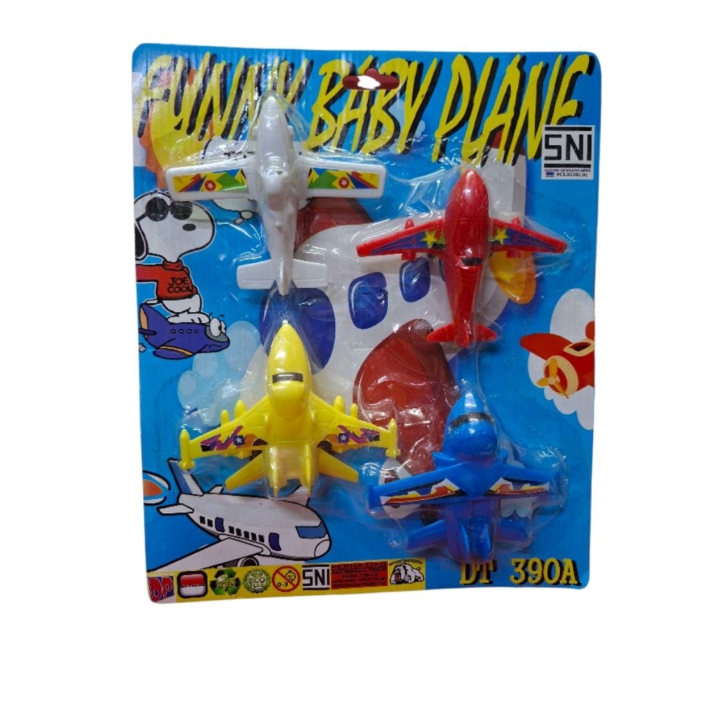 Mainan Pesawat Isi 3 dytashopp