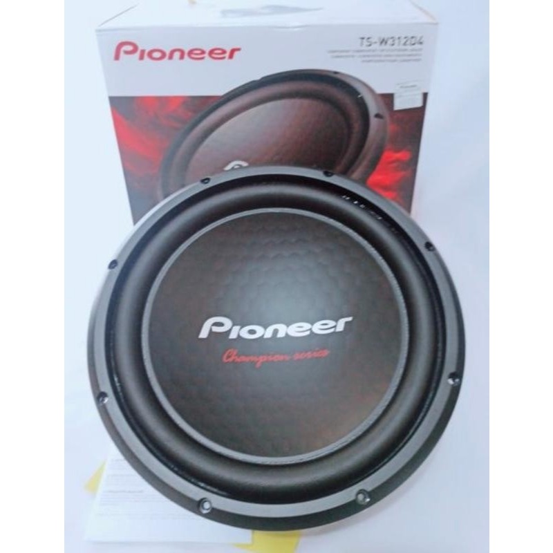 Subwoofer 12 Inch Double Coil Pioneer TS-W312D4