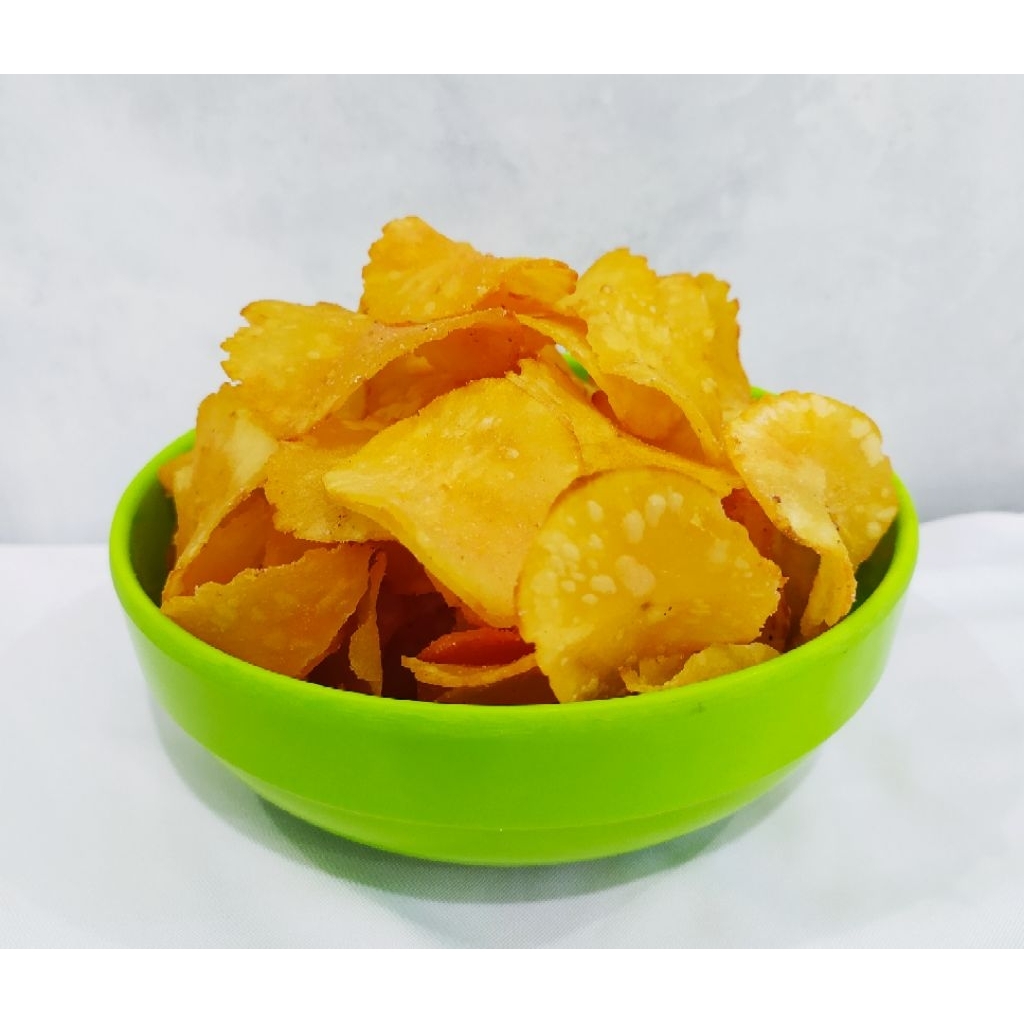 

Keripik singkong Aneka rasa x Bayu snack (paket 5 bungkus)