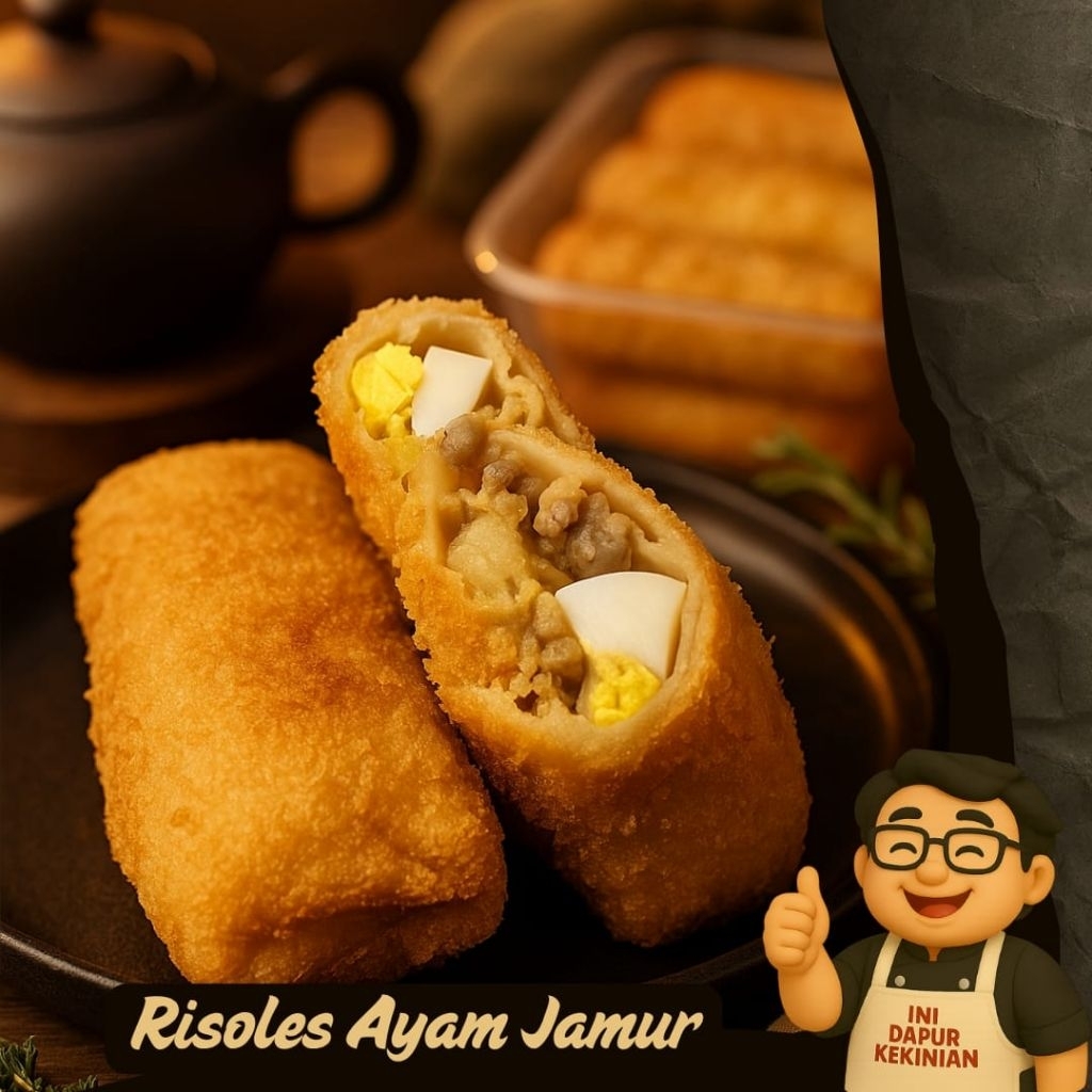 

Risoles Ayam Jamur