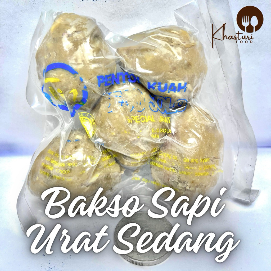 

Bakso Sapi Urat Sedang (Daging Sapi Segar)
