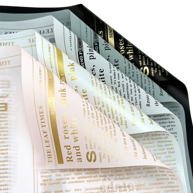 

[20 Lembar] FLOWER WRAPPING / KERTAS CELLOPHANE MOTIF KORAN/ KERTAS BUKET BUNGA HAND BOUQET (58x58CM)