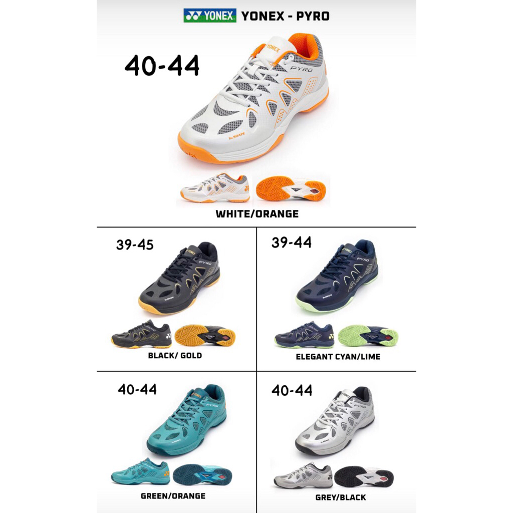 Sepatu Badminton Bulutangkis Yonex PYRO Original