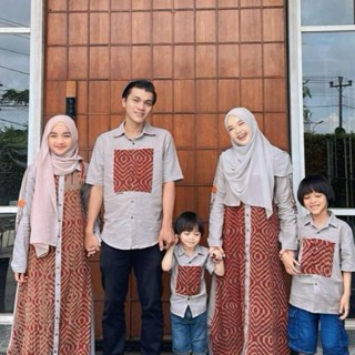 Zisheer Gendhis for Child Koko dan Gamis Katun Linen mix Tenun
