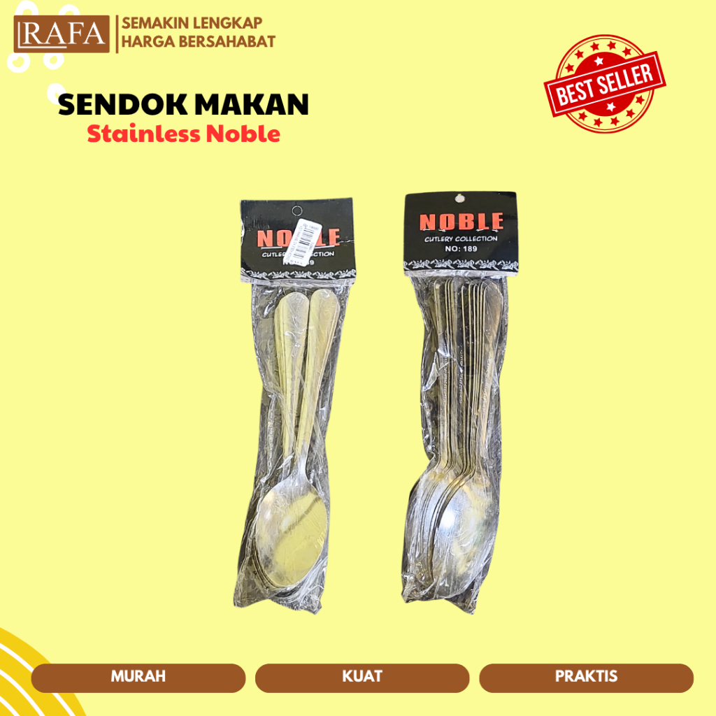 RAFA | Sendok Makan Stainless Noble