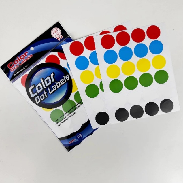 

Label Sticker DOT Warna Warni TOM JERRY 118/Stiker Bulat Warna Warni T&J 118/Color DOT Label TJ118/Label Bulat Sticker Motorik Anak Warna Warni MIX TOM Jerry 118/Label Tom And Jerry Color Dot 118 Mix Colors Sticker