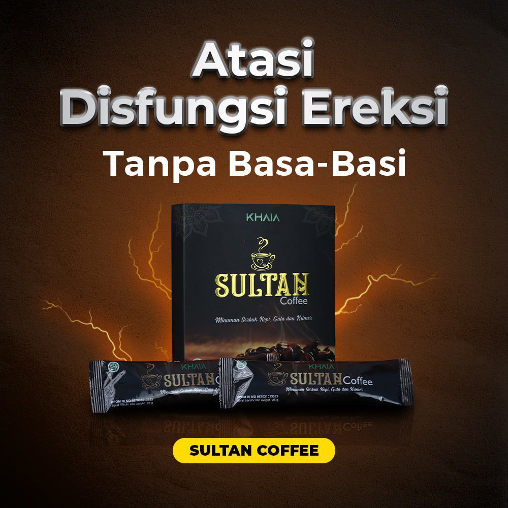 

Sultan Coffee | 1 Sachet Kopi Sultan | Coffee Sultan | Kopi Stamina Man