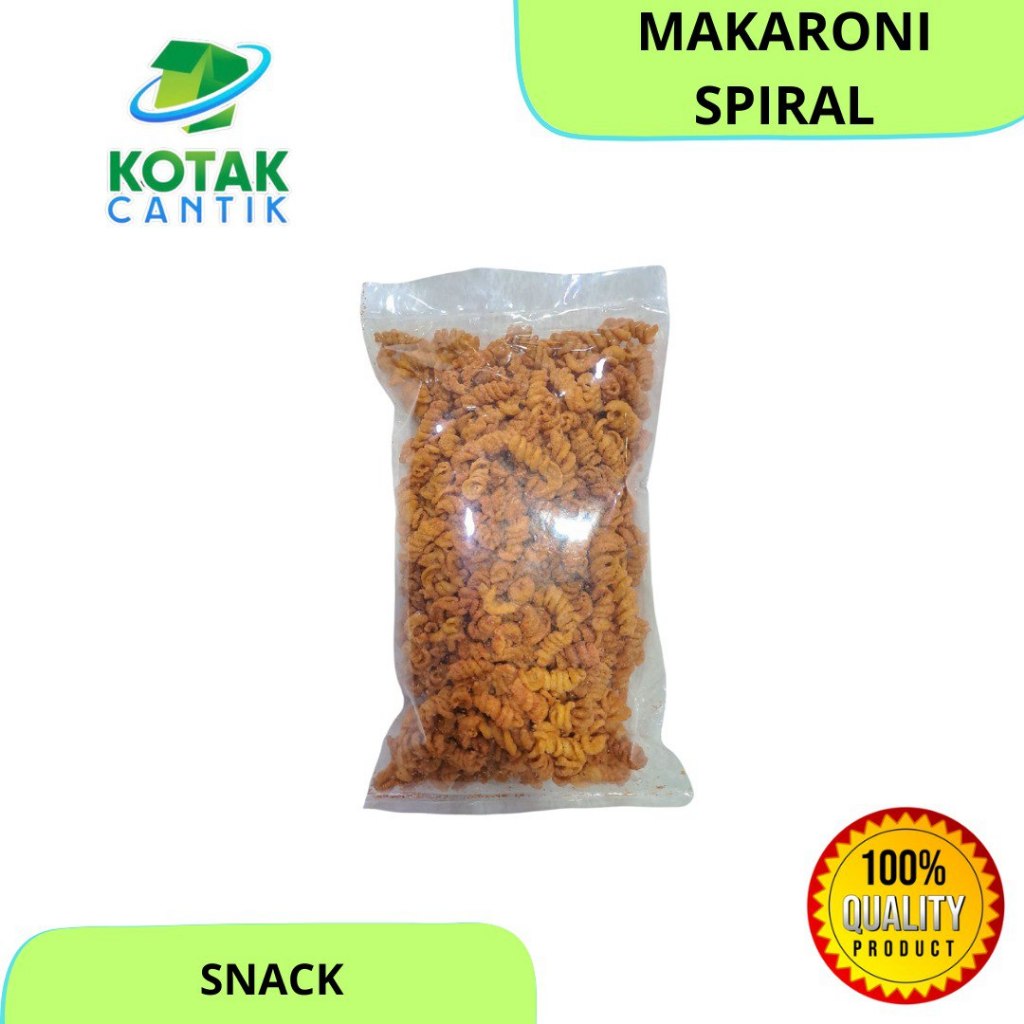 

MAKARONI SPIRAL 220GR SNACK ENAK GURIH